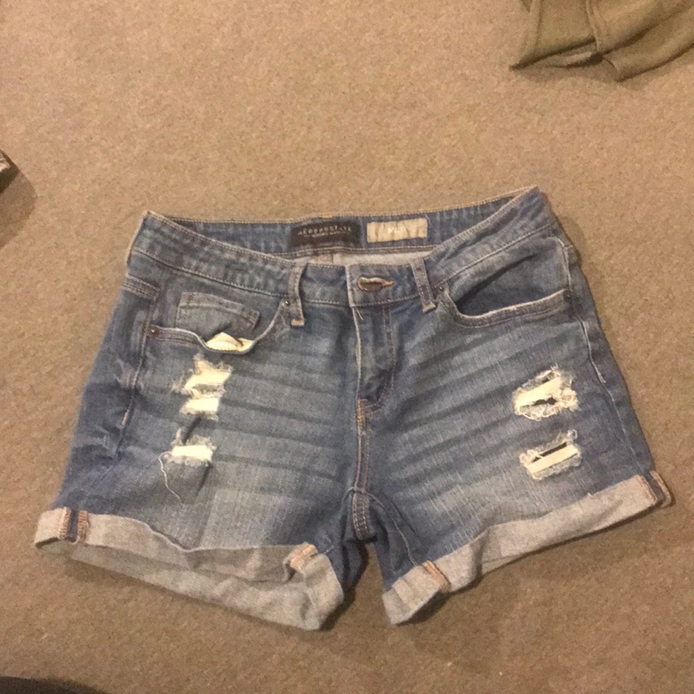 Midi Jean Shorts